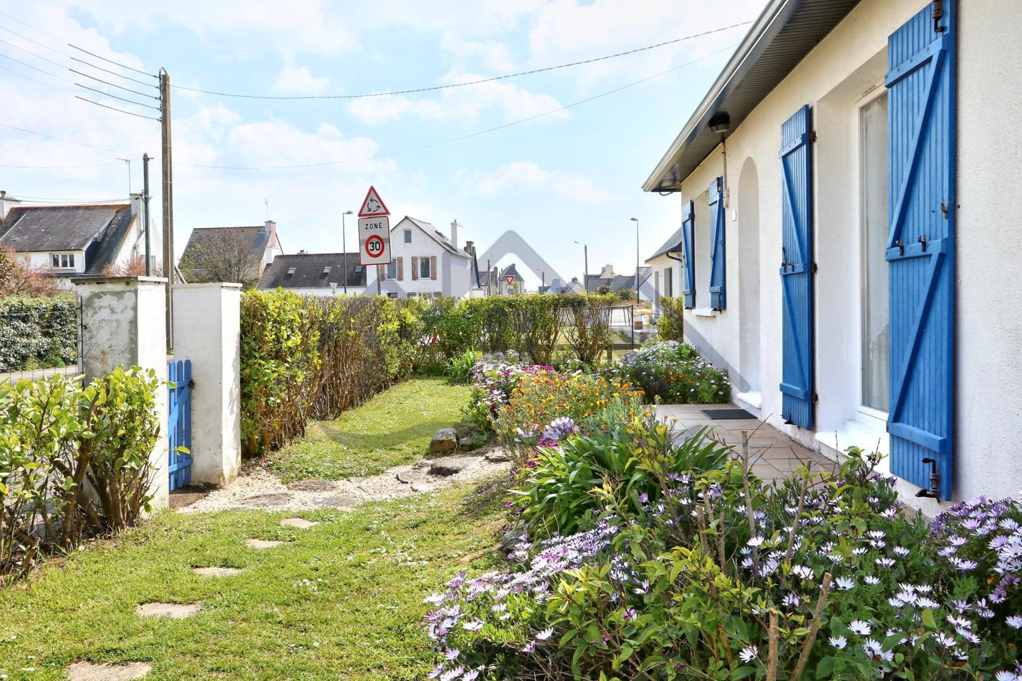 Localise - M3B - Souvenir Du Guil - Maison De Plain-Pied Avec Jardin Clos Au Guilvinec - Tout A Pied, Plages, Port, Centre, Commerces, Marche - Wif Inclus - Linge De Lit Inclus - Animaux Bienvenus Kültér fotó